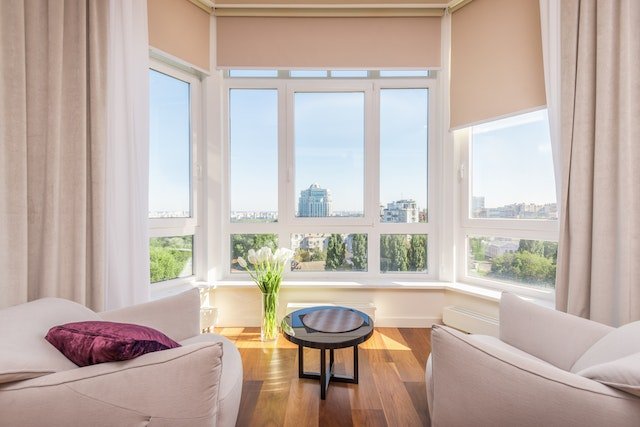 Light, Spacious Room With Big Windows