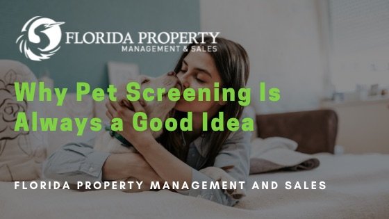 Why Pet Screening Is Always A Good Idea Florida Pm Featured Image - Florida Property Management &Amp; Sales Why Pet Screening Is Always A Good Idea Florida Pm Featured Image
